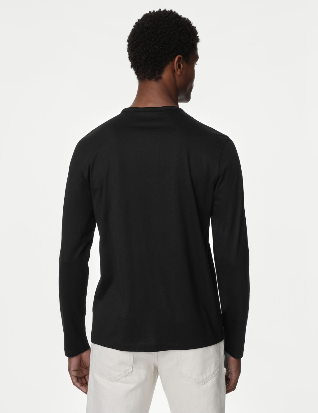 Pure Supima® Cotton Long Sleeve T-Shirt 5 of 5