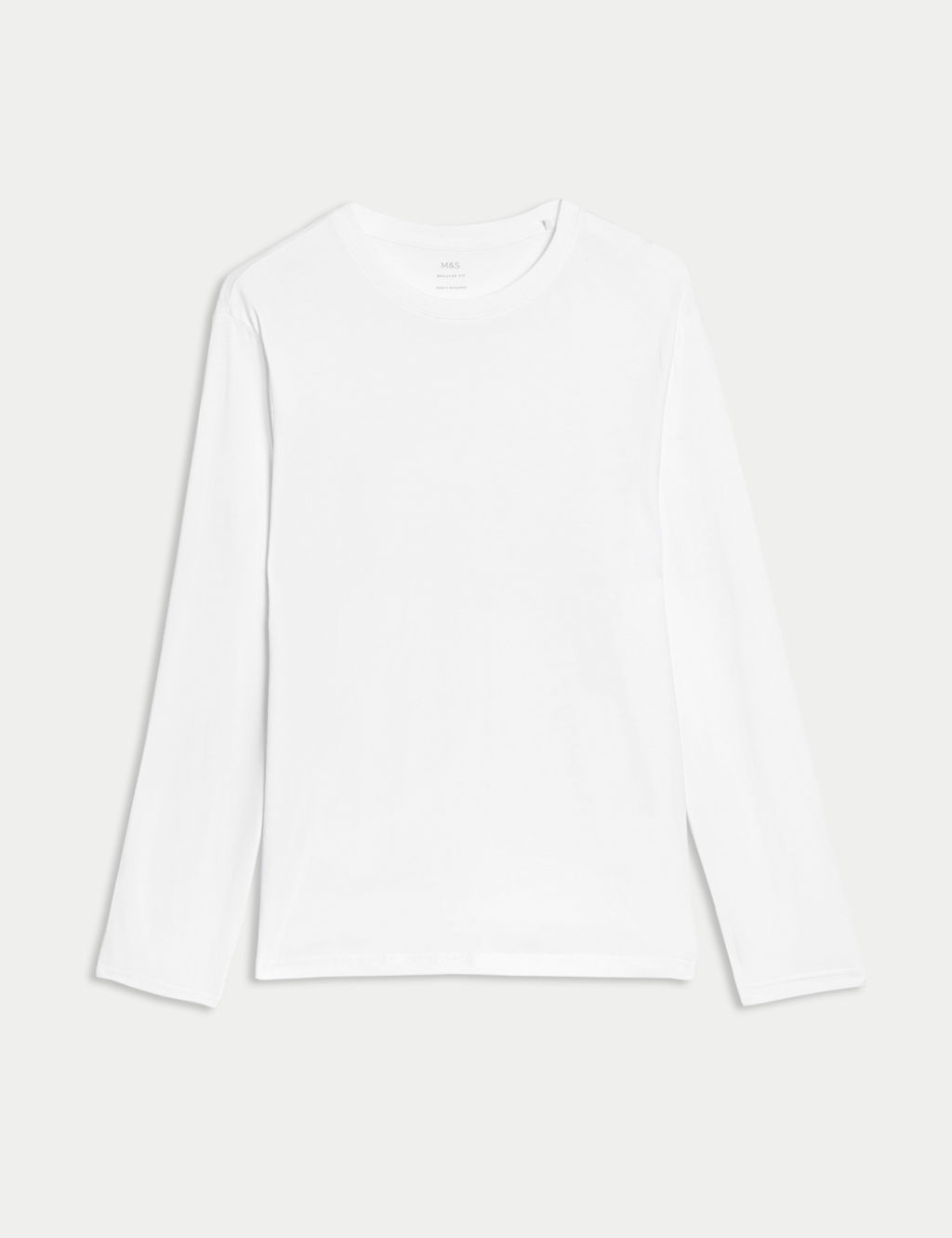 Pure Cotton Long Sleeve T-Shirt