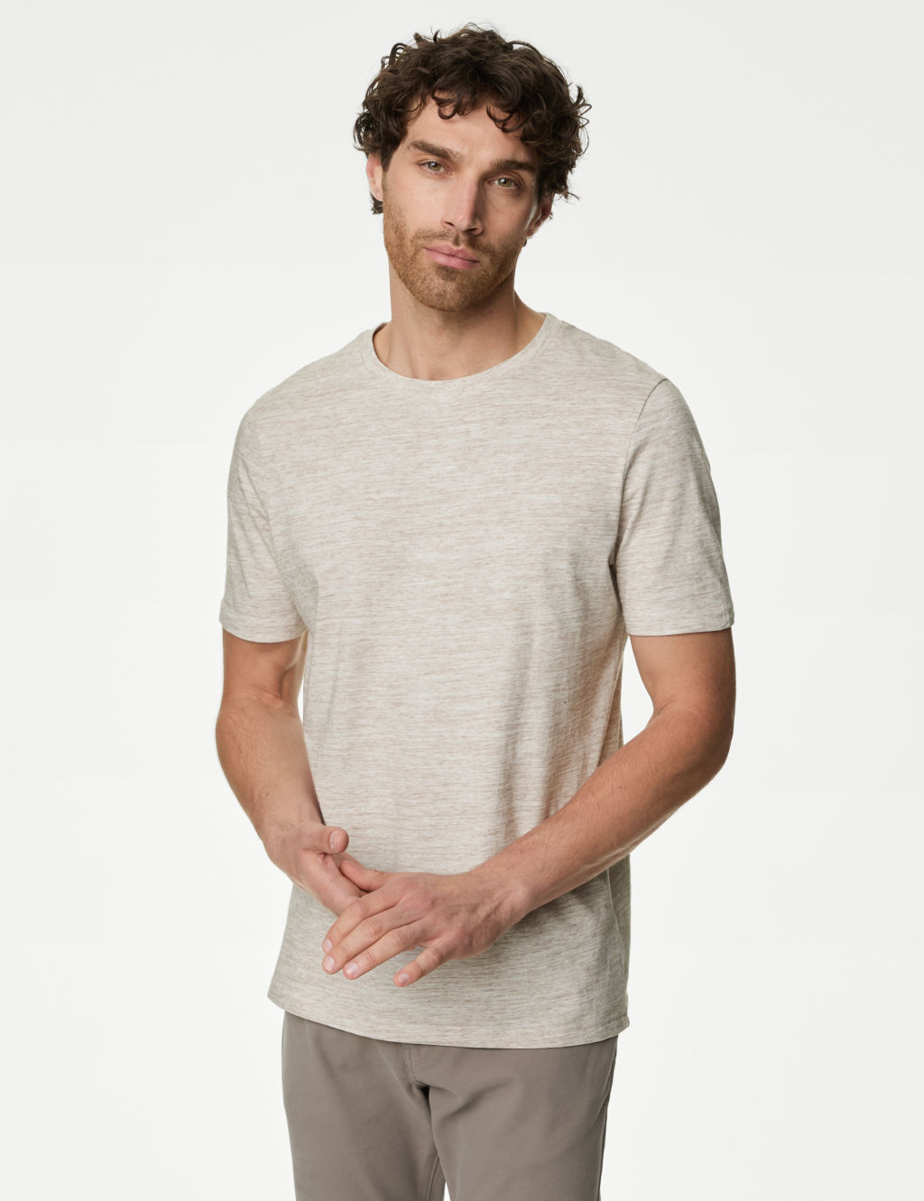 Regular Fit Pure Cotton Crew Neck T-Shirt 3 of 5