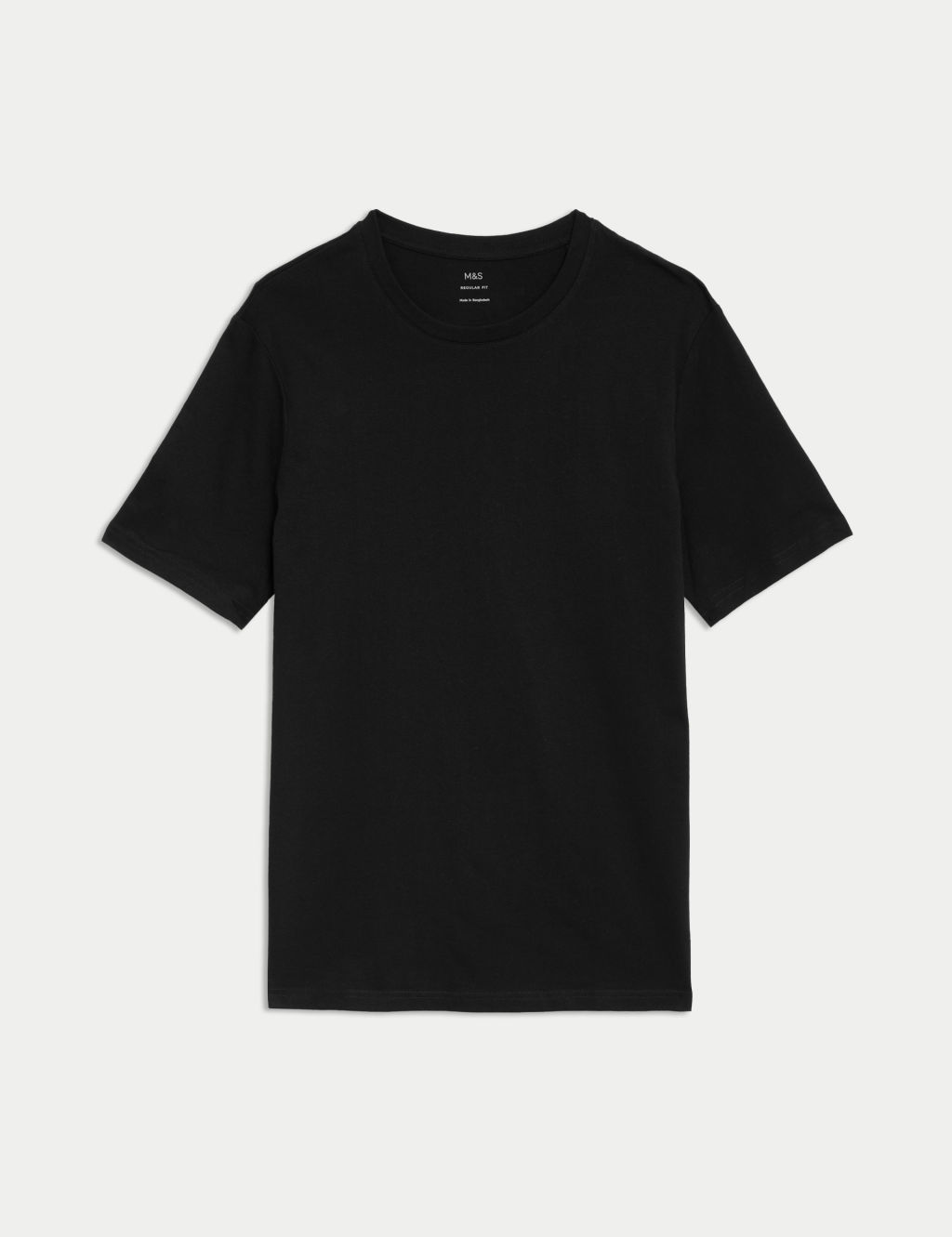 Regular Fit Pure Cotton Crew Neck T-Shirt