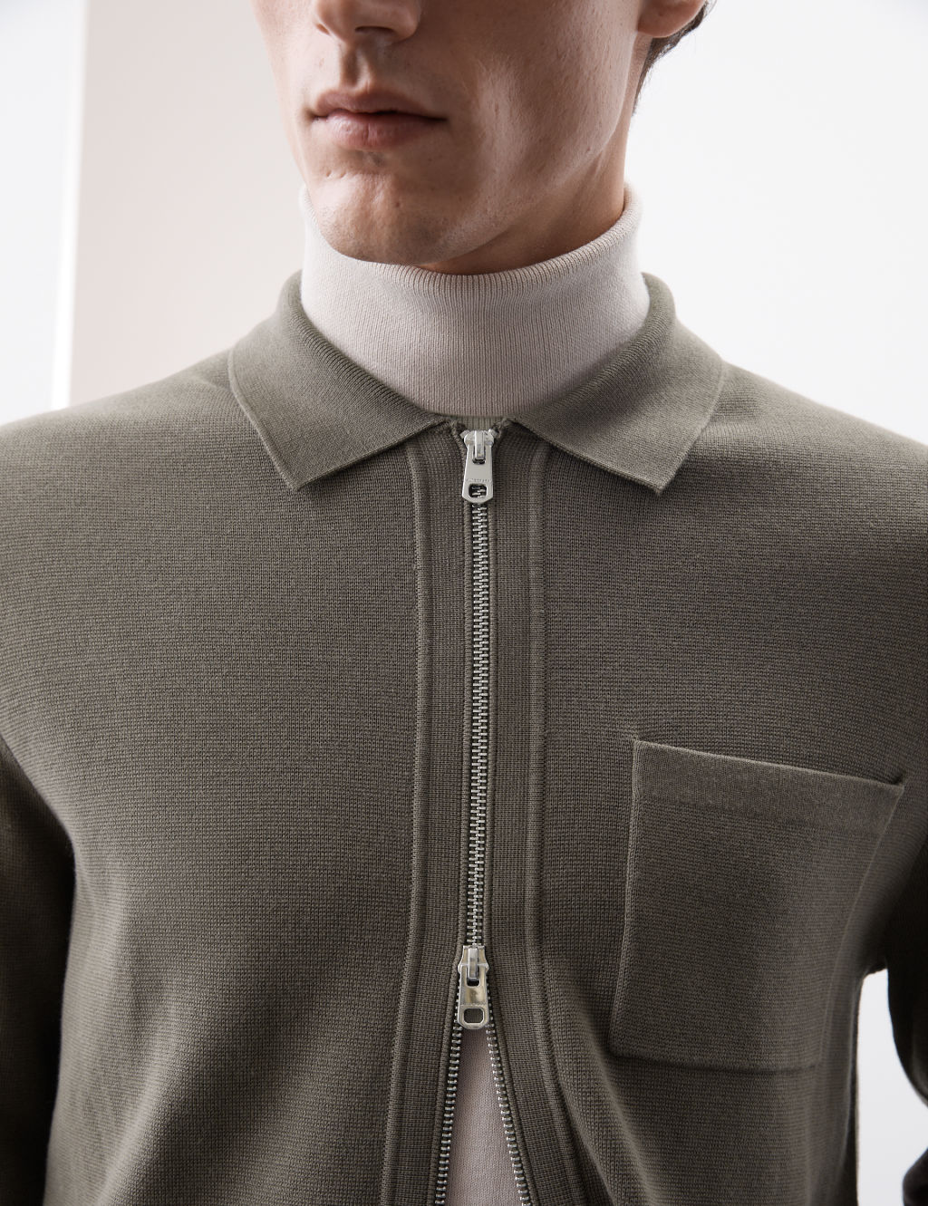 Collared jumper mens store