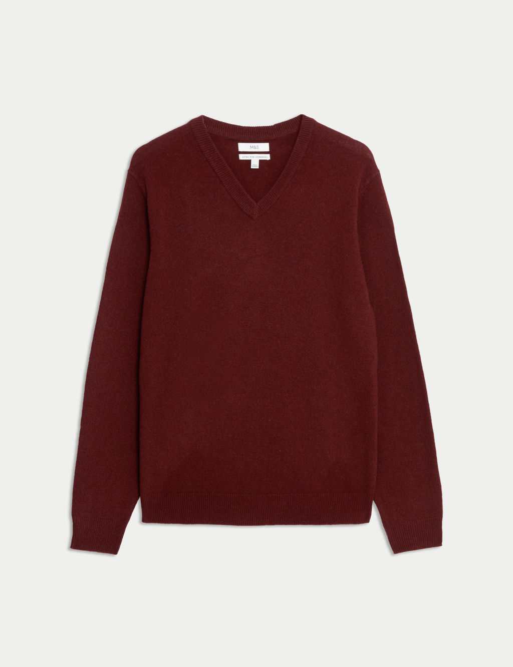 Pure Extra Fine Lamsbwool V-Neck Jumper