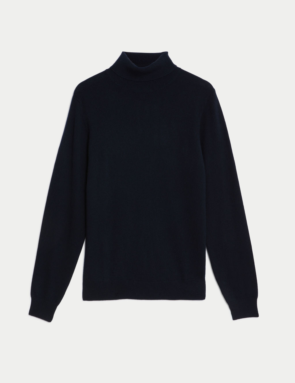 Pure Cashmere Roll Neck Jumper