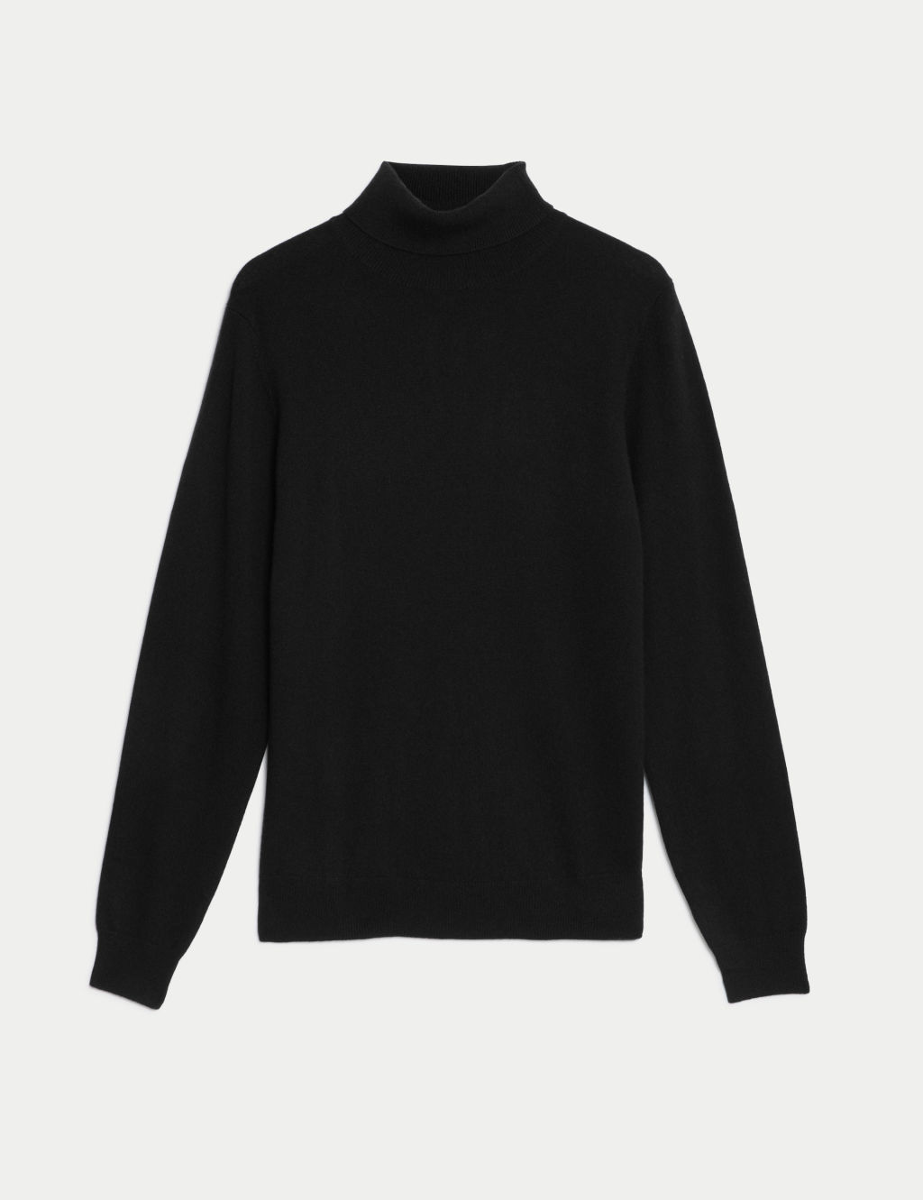 Pure Cashmere Roll Neck Jumper