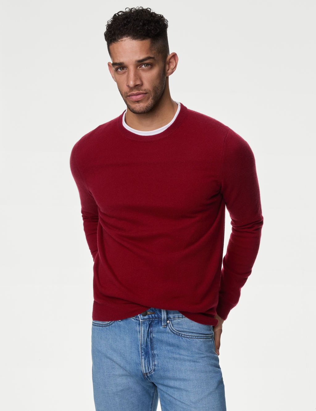 Pure Cashmere Crew Neck Jumper