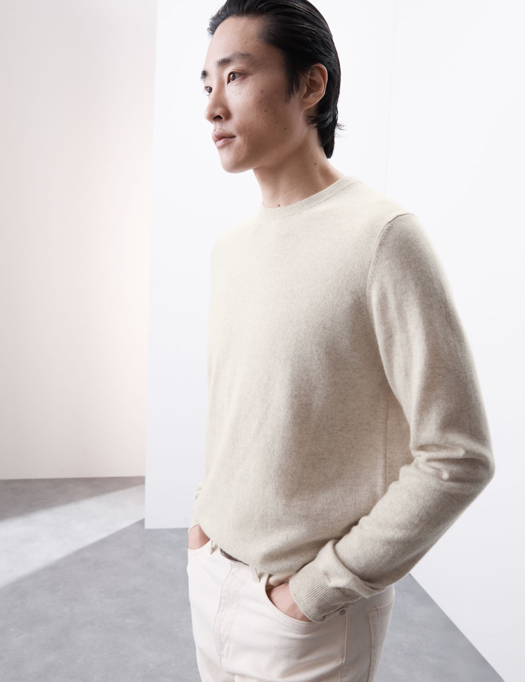 Pure Cashmere Crew Neck Jumper