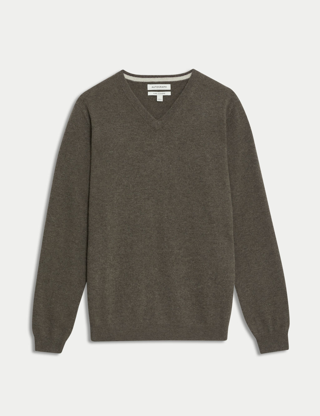 Pure Cashmere V-Neck Jumper