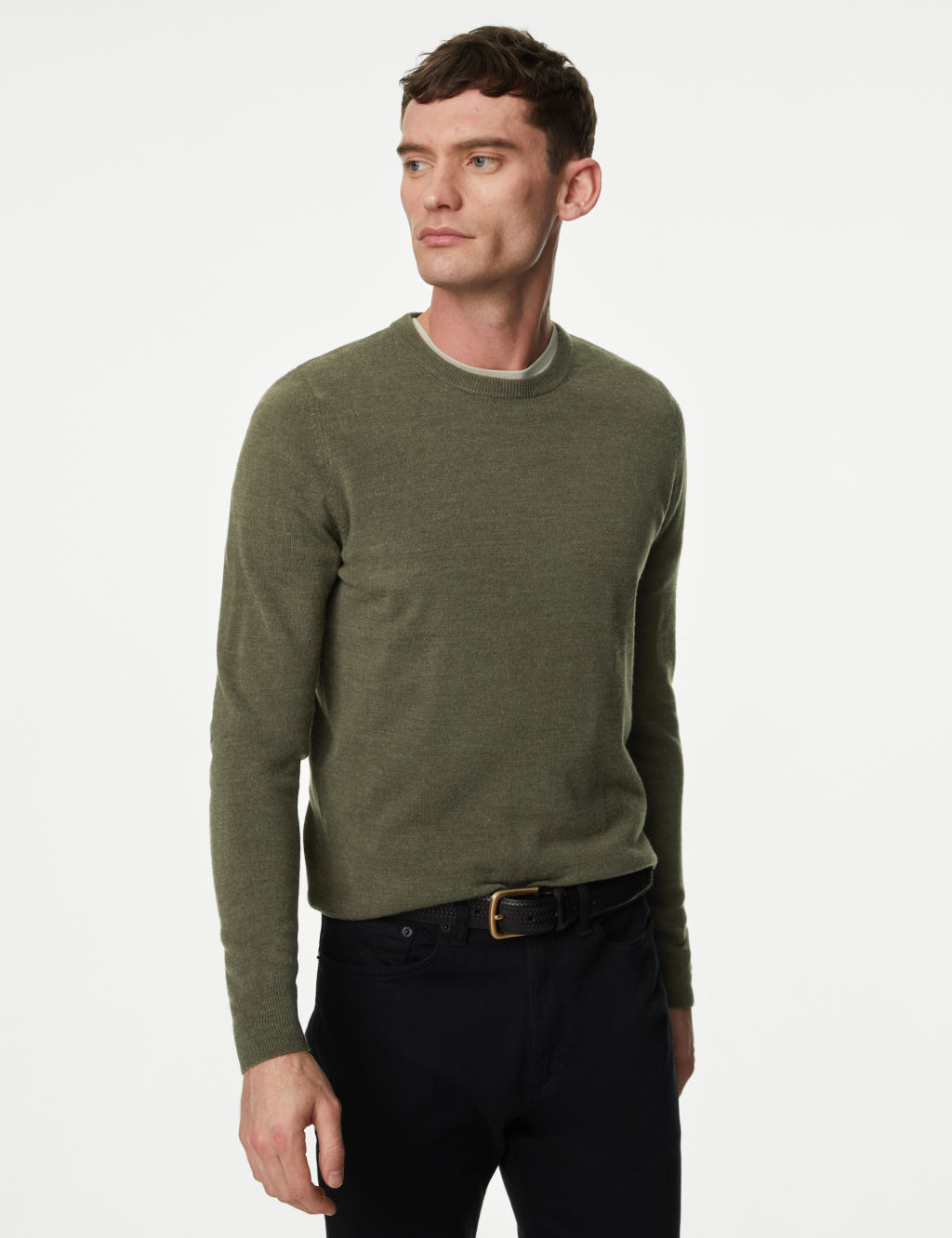 Men's Crew-Neck Jumpers | M&S
