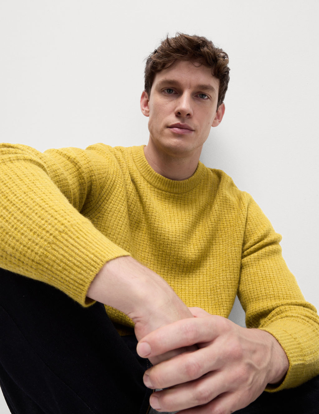 Supersoft Crew Neck Jumper with Wool
