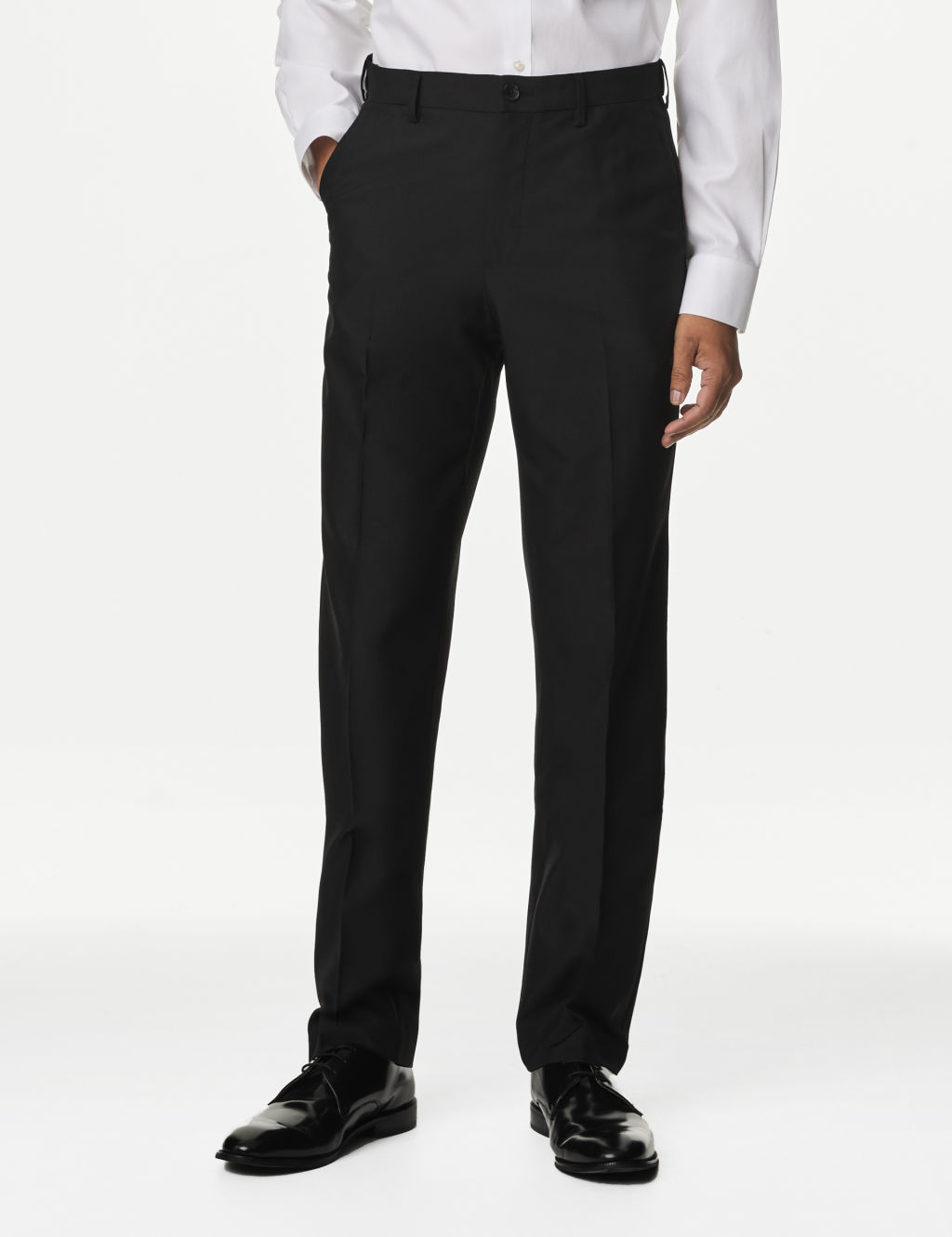 Big & Tall Regular Fit Trousers with Active Waist