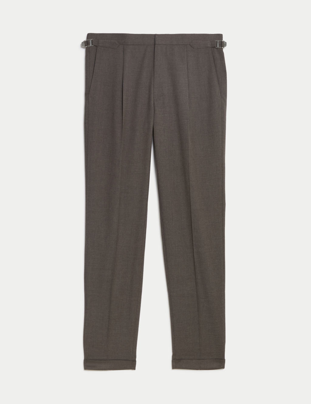 Tailored Fit Single Pleat Trousers 1 of 6