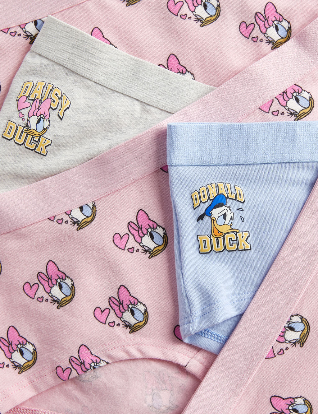 5pk Cotton with Stretch Daisy Duck™ Shorts (5-16 Yrs) 2 of 2