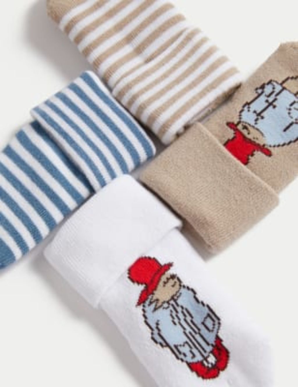 4pk Cotton Rich Paddington™ Socks 2 of 2