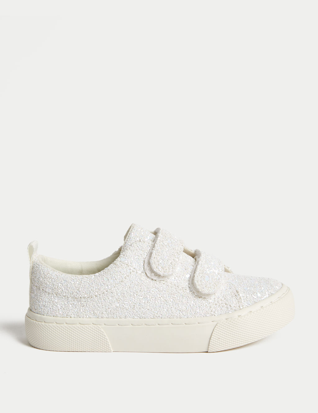 Kids' Glitter Riptape Trainers (4 Small - 2 Large) 3 of 4