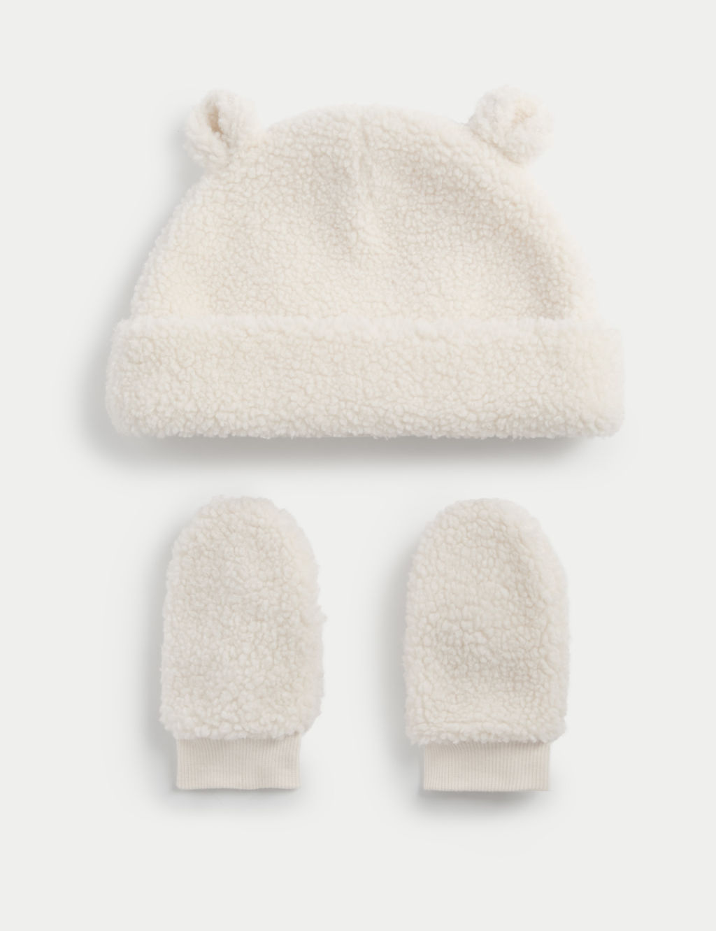 Kids' Borg Hat and Mittens Set (0-3 Yrs)