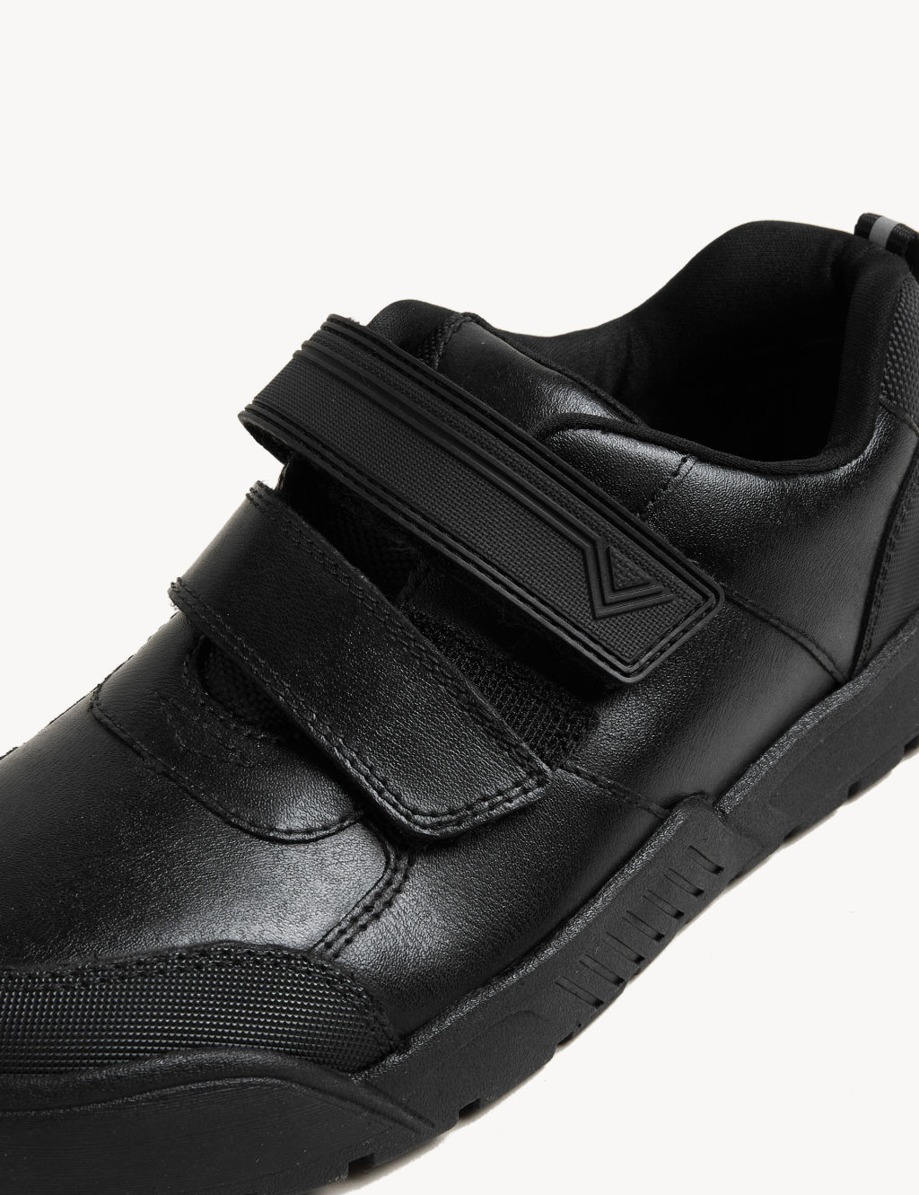 Kids' Leather School Shoes (2½ Large - 9 Large) 2 of 5
