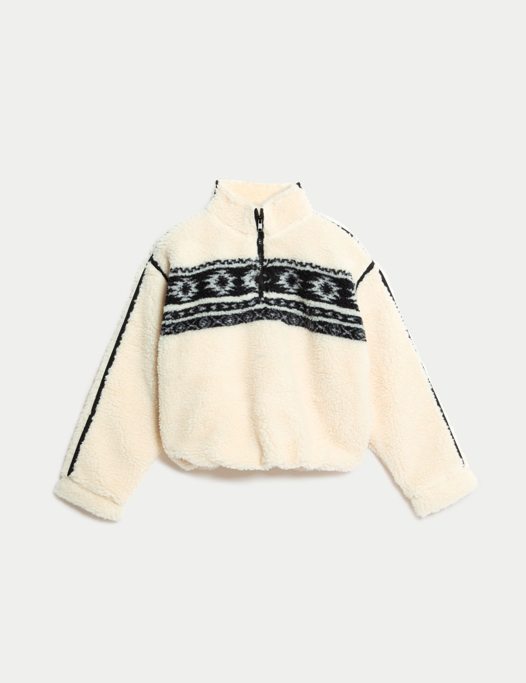 Aztec Print Borg Fleece (6-16 Yrs)