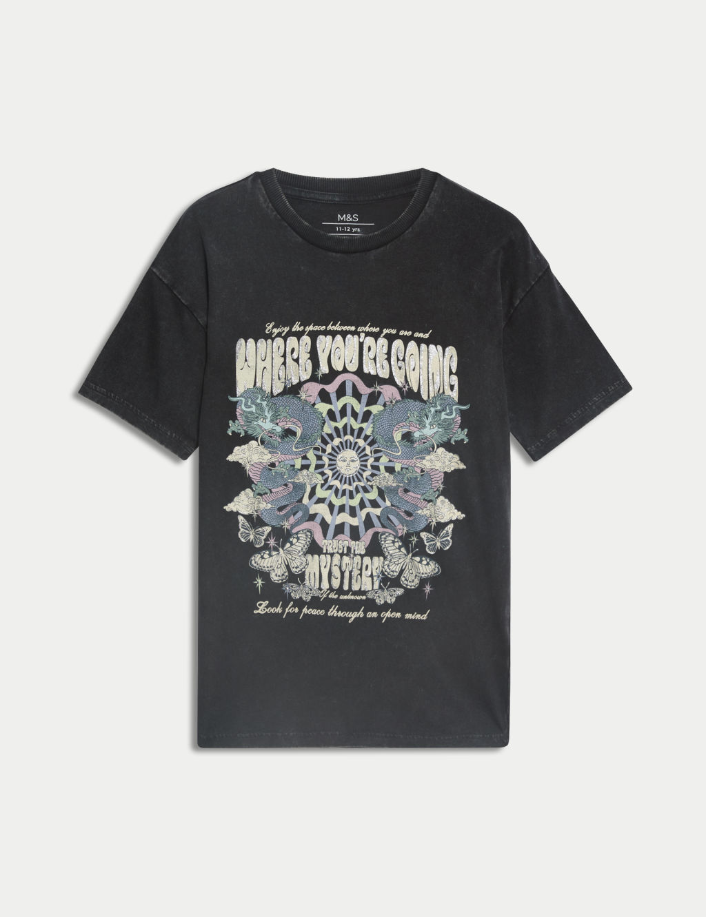 Pure Cotton Printed T-Shirt (6-16 Yrs)