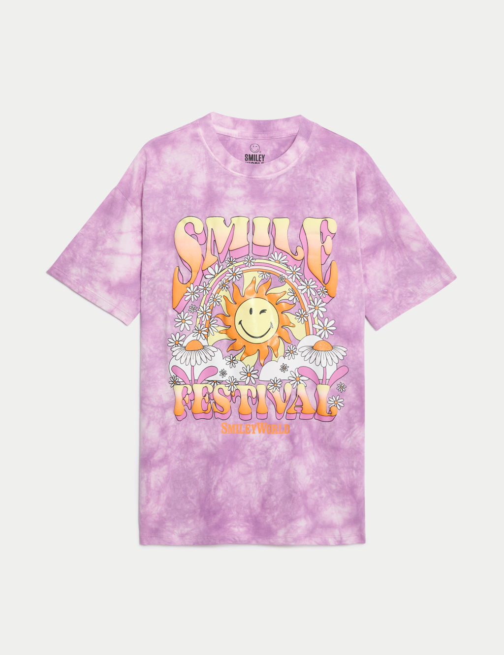 Pure Cotton SmileyWorld® T-Shirt (6-16 Yrs) 1 of 6