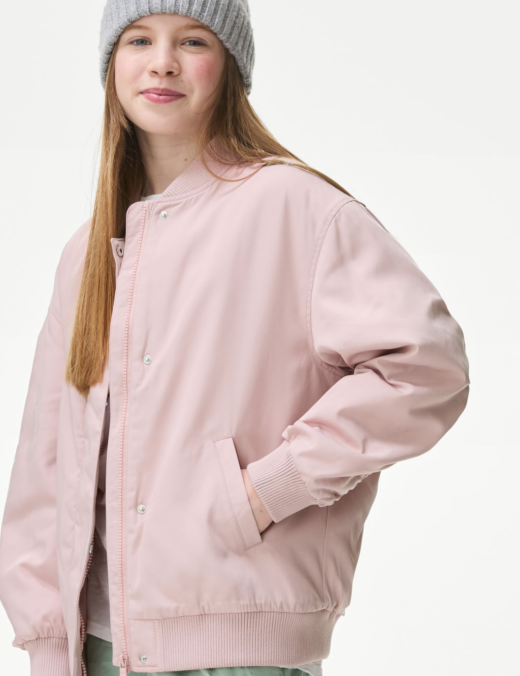 Satin Bomber Jacket (6-16 Yrs) 6 of 7