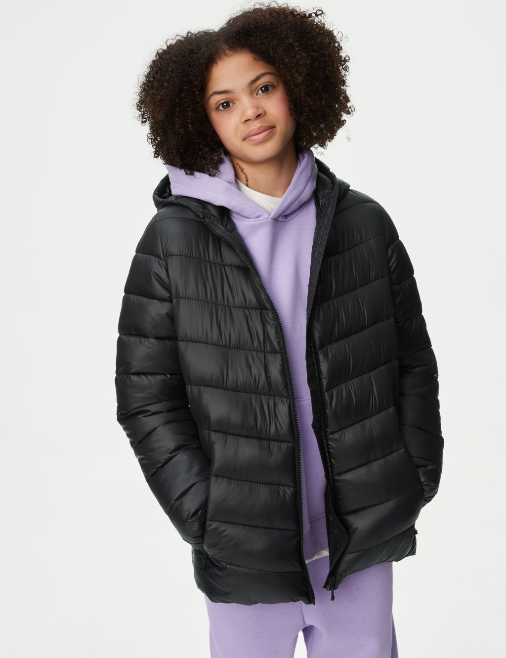 Padded Hooded Jacket (6-16 Yrs) 2 of 7