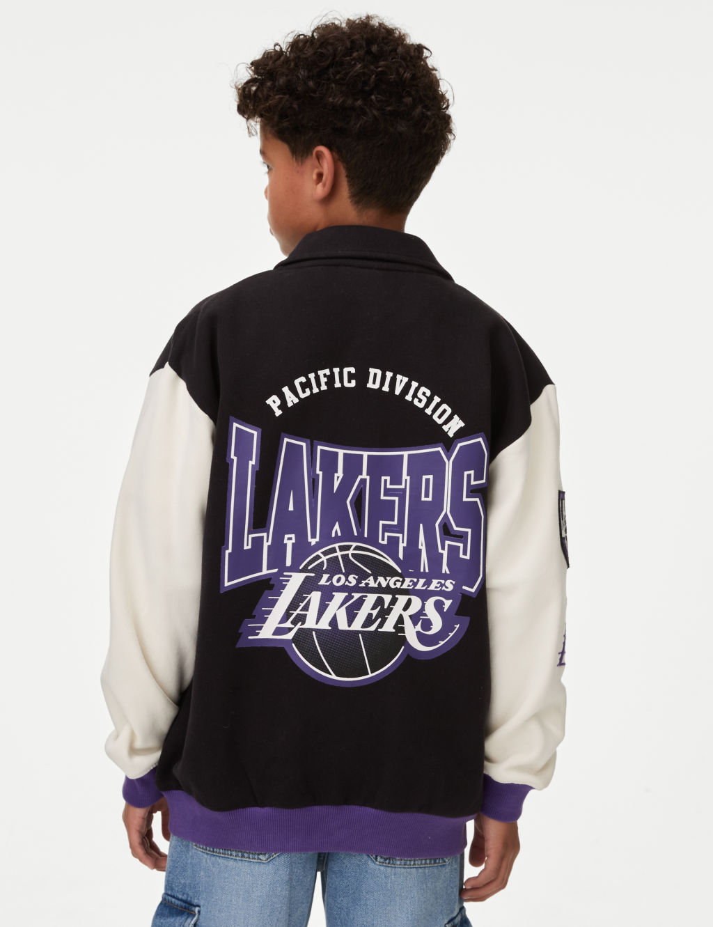 NBA LA Lakers Bomber Jacket (6-16 Yrs) 5 of 8