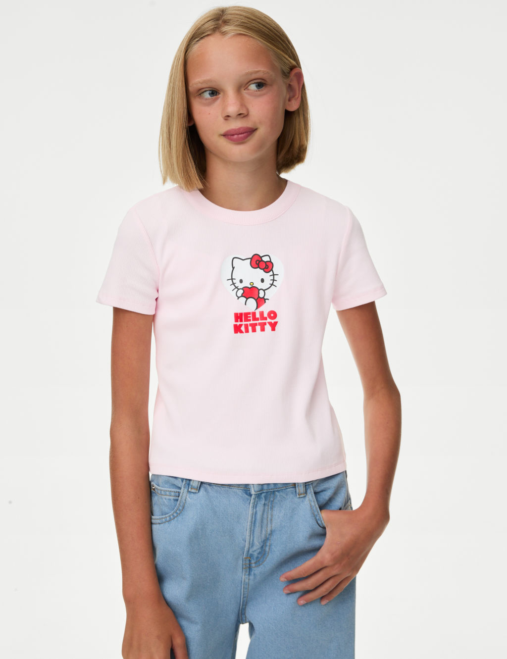 Cotton Rich Hello Kitty™ T-Shirt (6-16 Yrs)