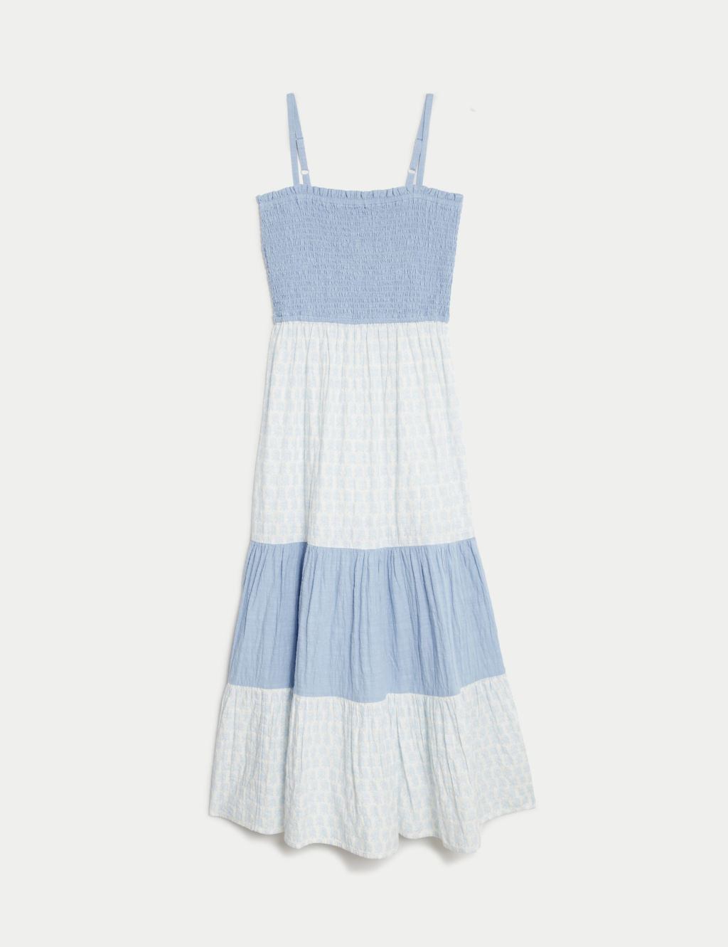 Pure Cotton Tiered Maxi Dress (6-16 Yrs) 1 of 4