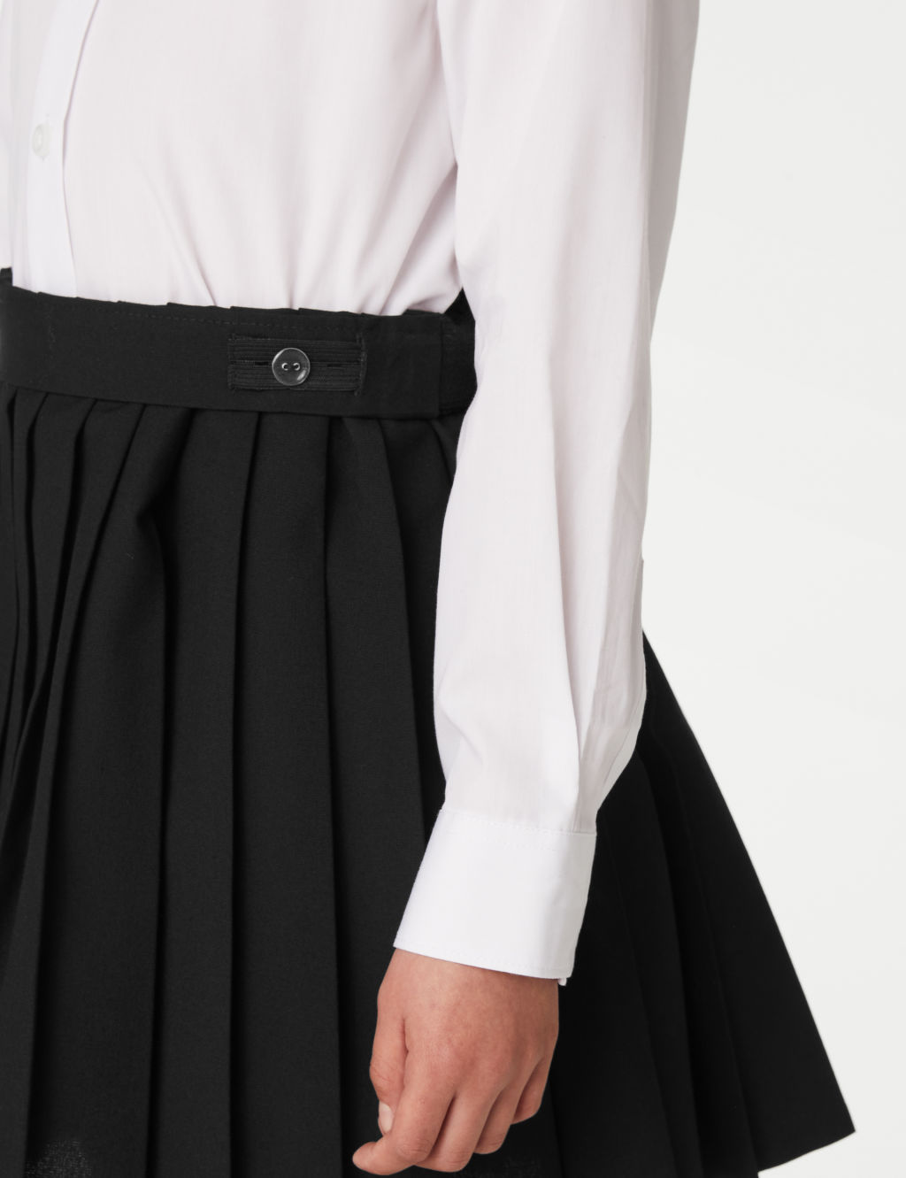 Girls' Easy Dressing Pull On School Skirt (2-16 Yrs) 5 of 6