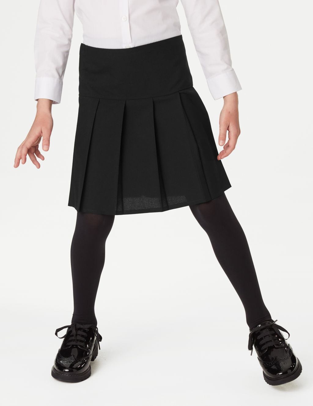 2pk Girls' Crease Resistant School Skirts (2-16 Yrs) 2 of 5