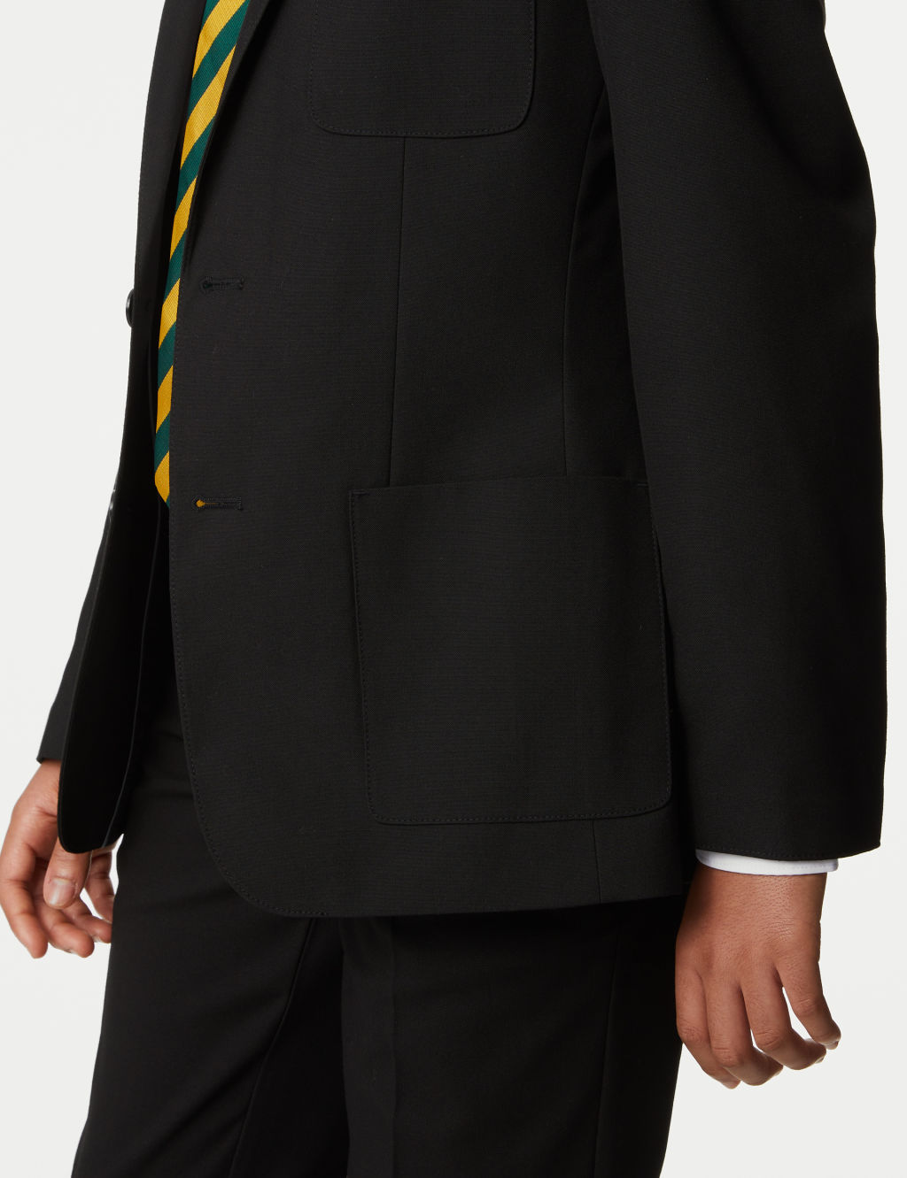 Senior Boys Slim Fit School Blazer (9-18 Yrs) 6 of 6