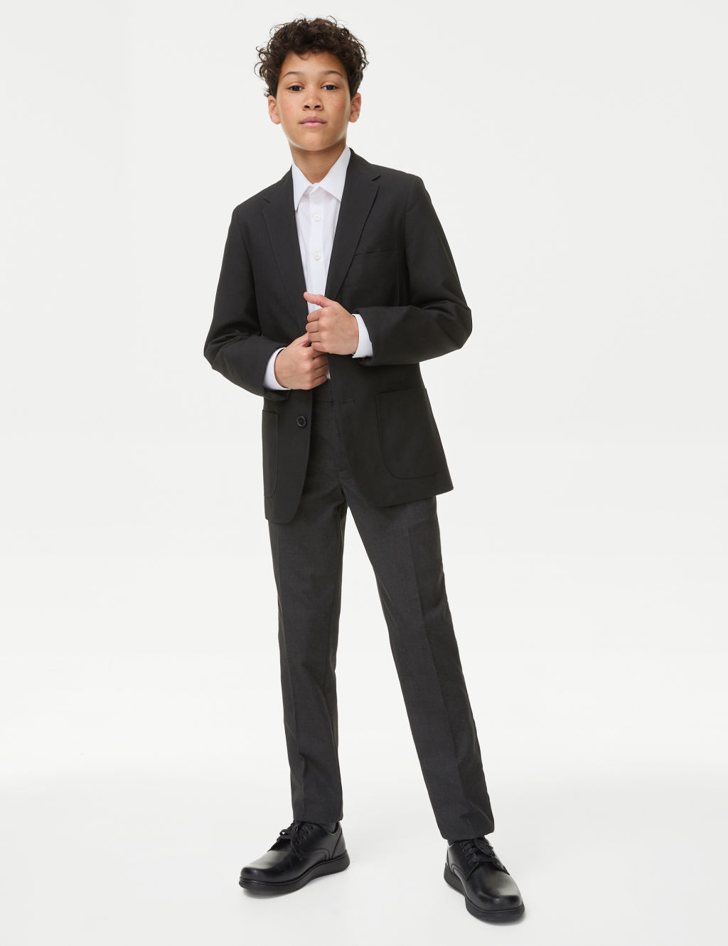 Senior Boys School Slim Fit Blazer (9-18 Yrs) 2 of 6