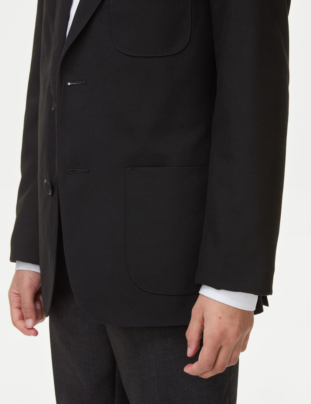 Senior Boys School Slim Fit Blazer (9-18 Yrs) 5 of 6