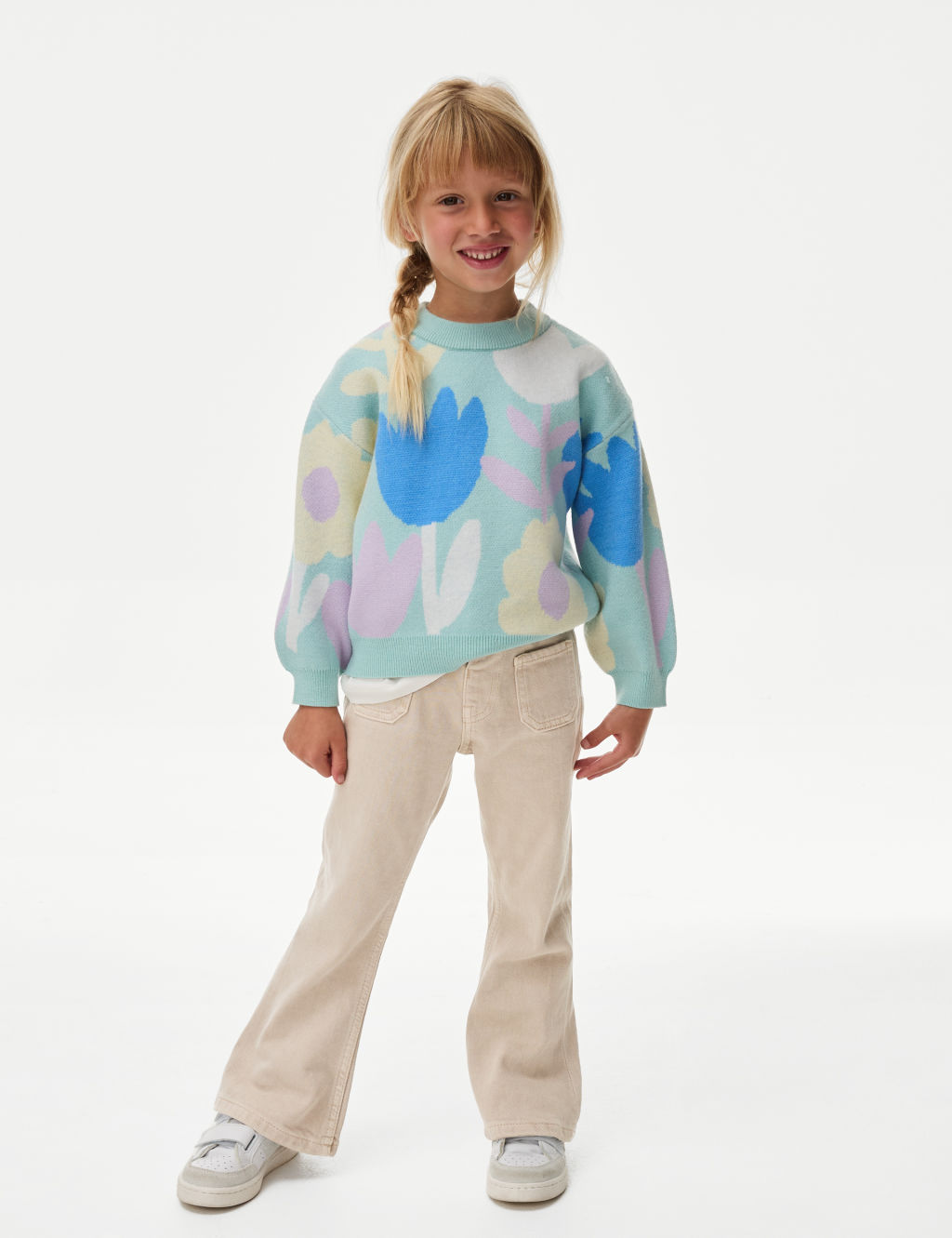 Denim Flared Jeans (2-8 Yrs)