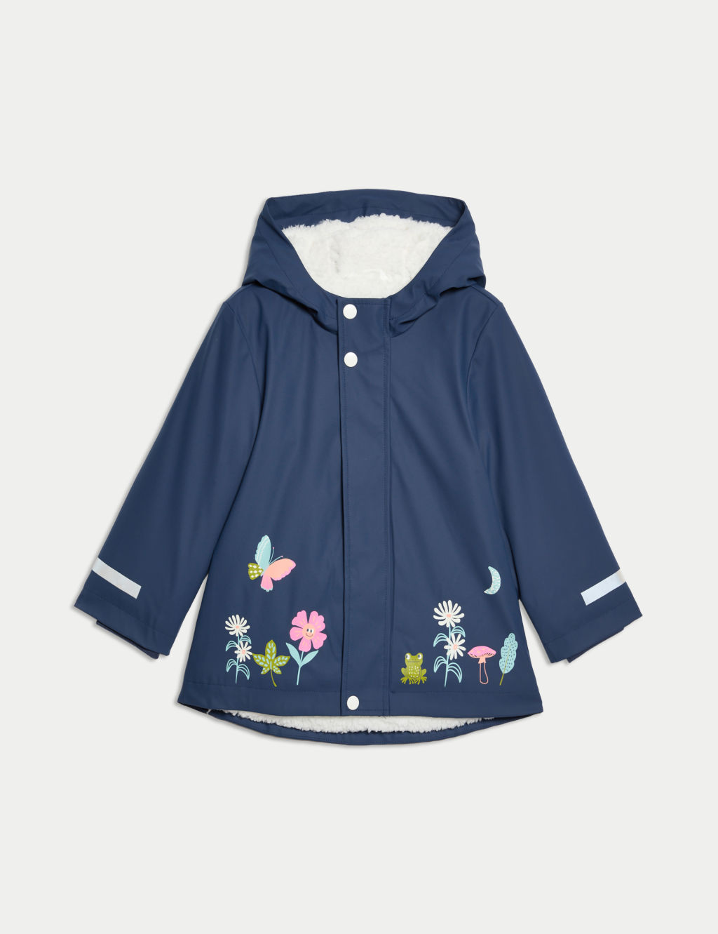 Stormwear™ Floral Hooded Fisherman Coat (2-8 Yrs)