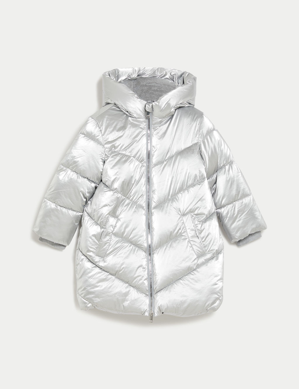 Hooded Padded Coat (2-8 Yrs) 1 of 2