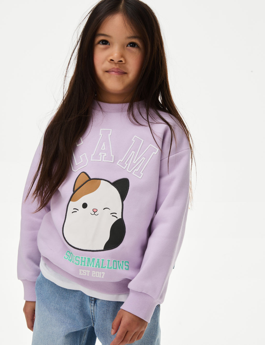 Cotton Rich Squishmallows Sweatshirt (5-10 Yrs)