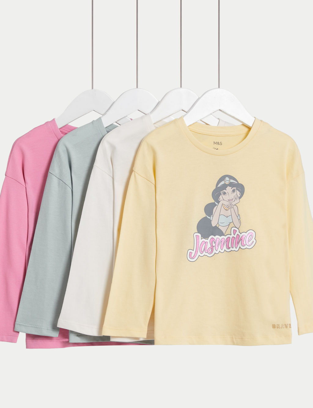 4pk Disney Princess™ Pure CottonTops (2-8 Yrs)