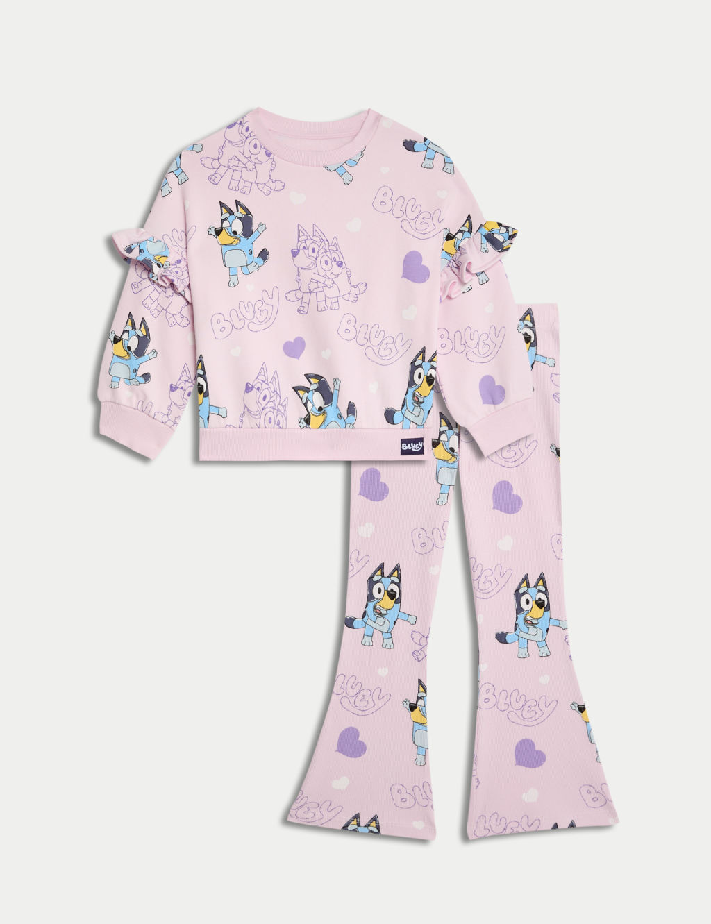 2pc Cotton Rich Bluey™ Top & Bottom Outfit (2-8 Yrs)