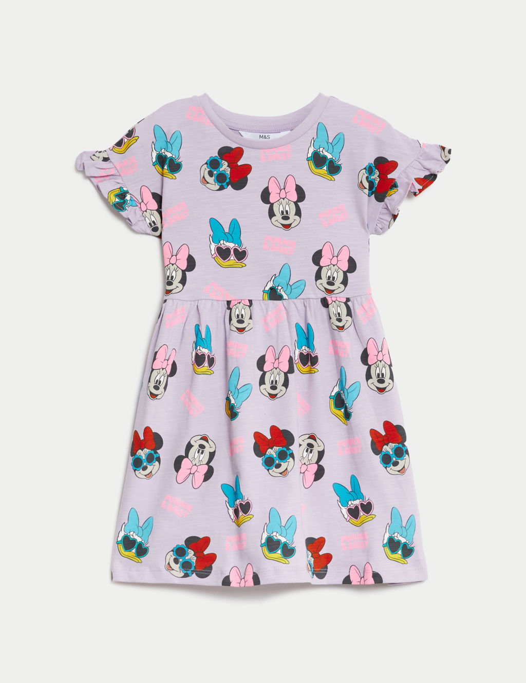 Pure Cotton Minnie Mouse™ Dress (2-8 Yrs) 1 of 5