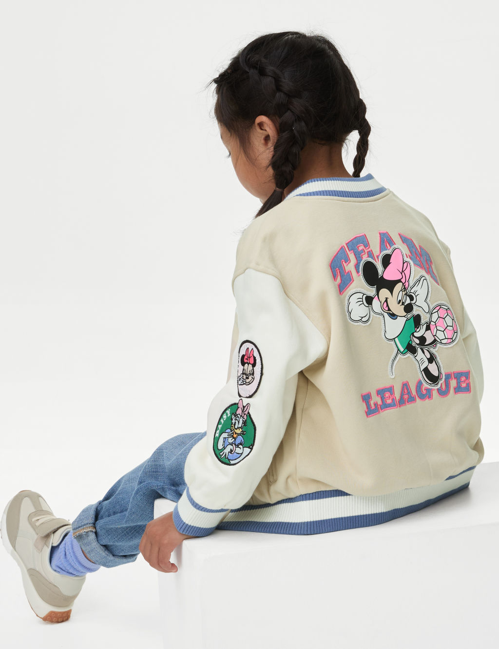 Pure Cotton Minnie Mouse™ Bomber (2-8 Yrs) 7 of 7