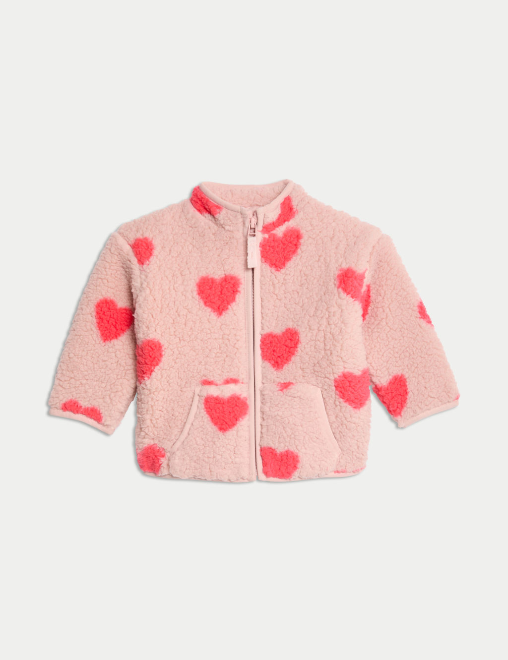 Borg Heart Jacket (0-3 Yrs)