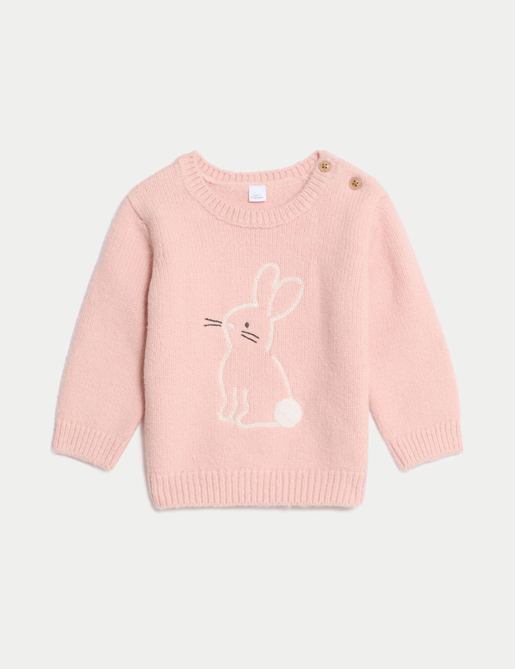 Cotton Rich Bunny Jumper (0-3 Yrs) 3 of 3