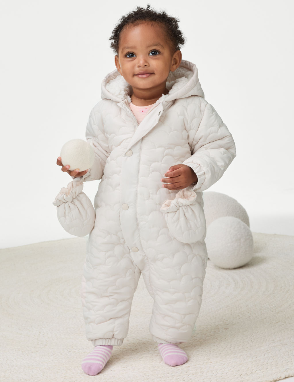 Padded Snowsuit (03 Yrs) M&S Collection M&S