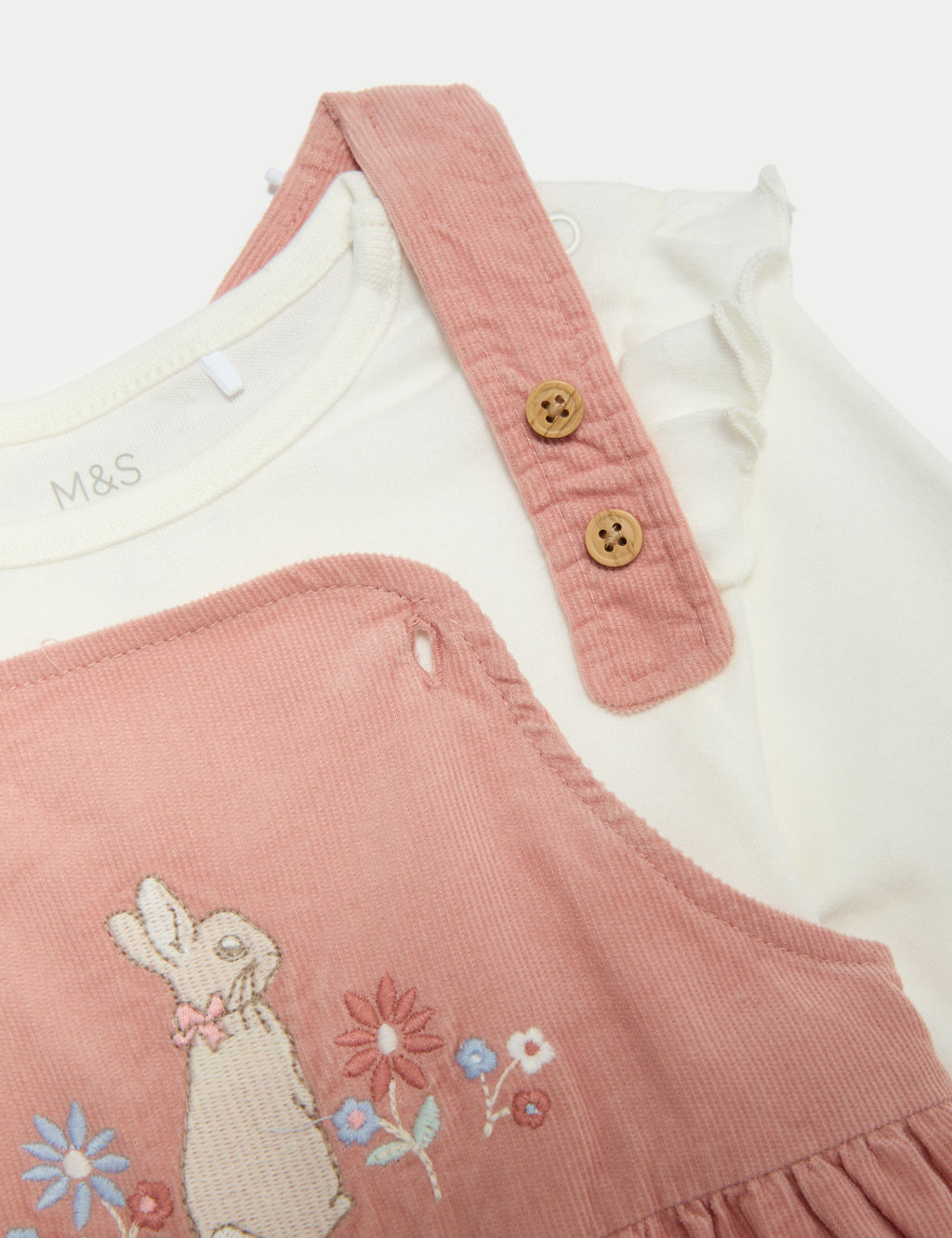 3pc Pure Cotton Peter Rabbit™ Outfit (0-3 Yrs) 4 of 7