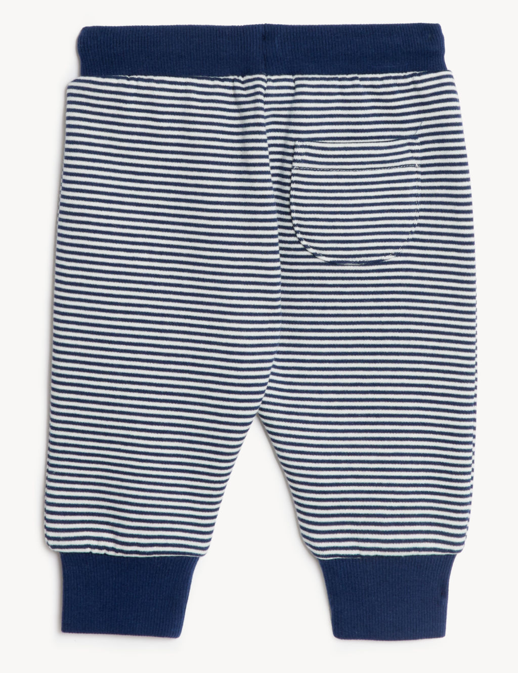 Cotton Rich Striped Joggers (0-3 Yrs) 2 of 5