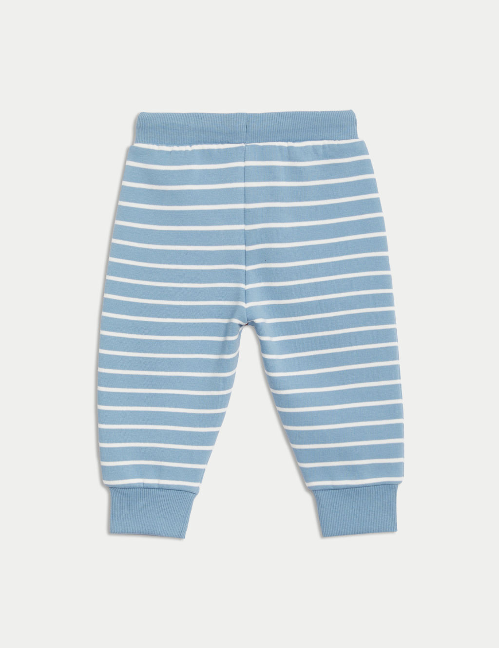 Cotton Rich Striped Dinosaur Joggers (0-3 Yrs) 1 of 3