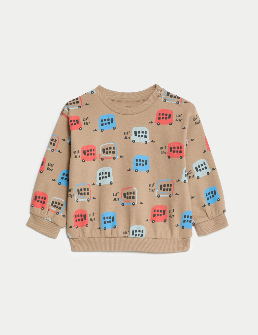 Cotton Rich Bus Sweatshirt (0-3 Yrs)