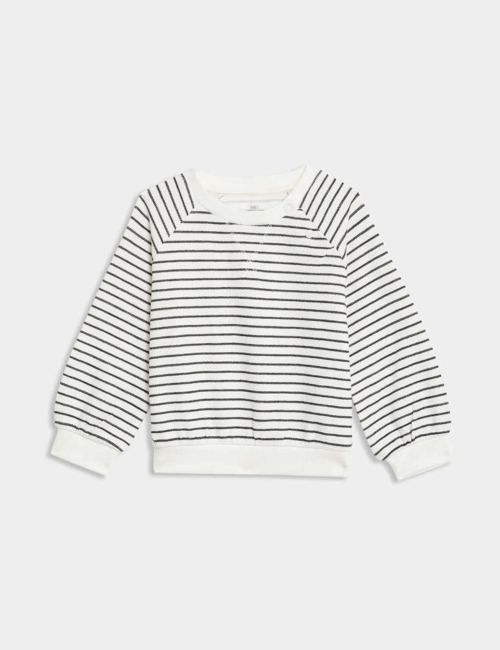 Cotton Rich Striped Sweatshirt (0-3 Yrs)