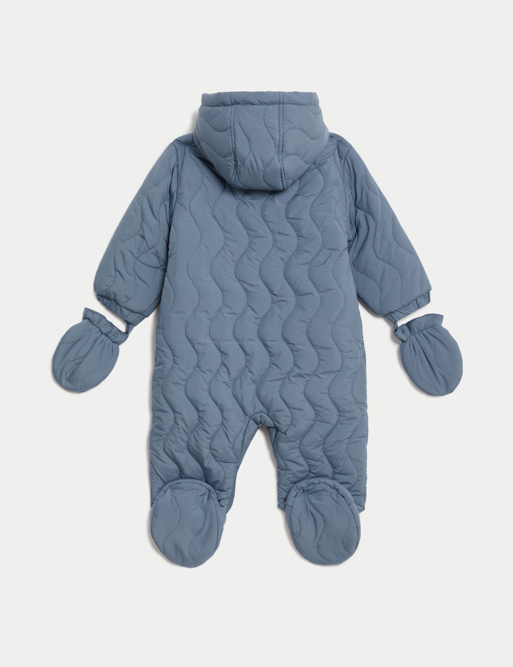 Padded Hooded Snowsuit (03 Yrs) M&S Collection M&S